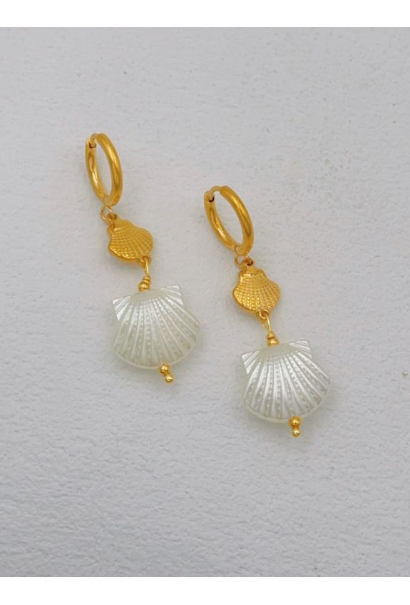 BOUCLE D'OREILLE EN ACIER INOXYDABLE