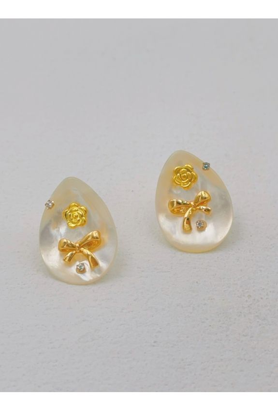 BOUCLE D'OREILLE EN ACIER INOXYDABLE