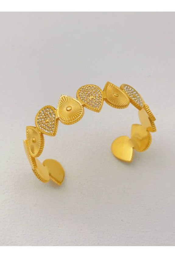 BRACELET JONC EN ACIER INOXYDABLE