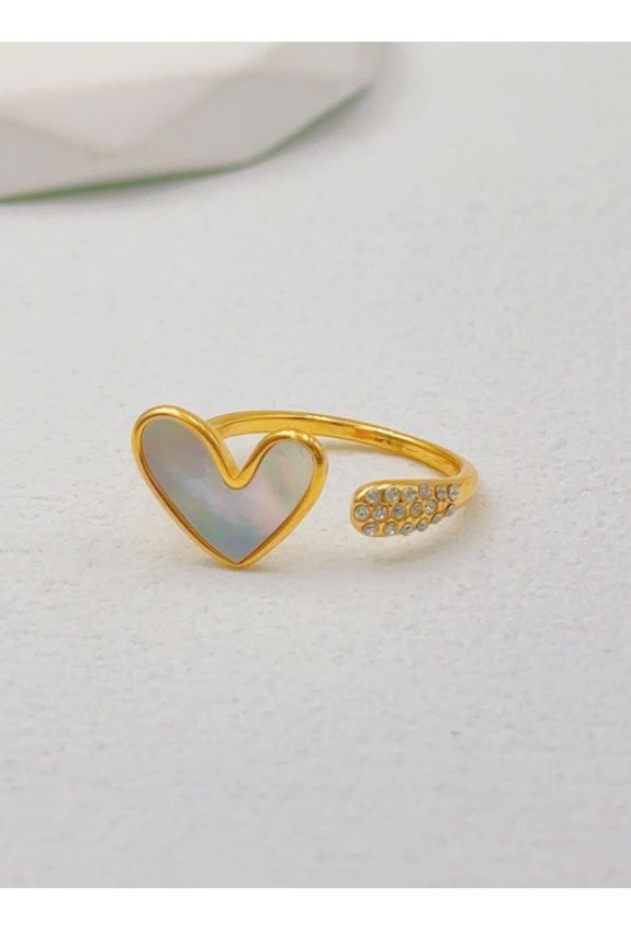 BAGUE REGLABLE EN ACIER INOXYDABLE