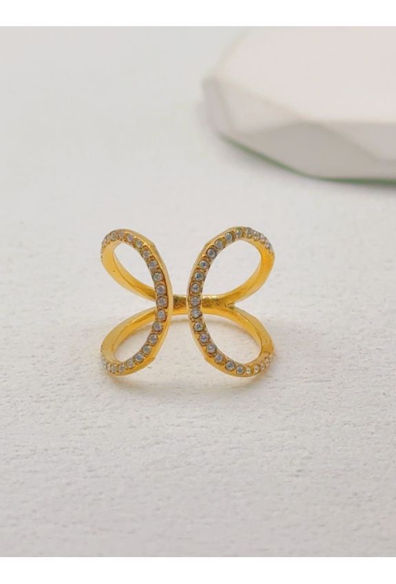 BAGUE REGLABLE EN ACIER INOXYDABLE