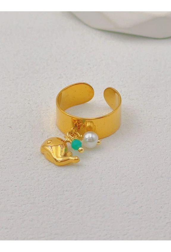 BAGUE REGLABLE EN ACIER INOXYDABLE