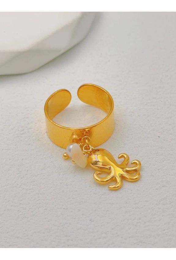 BAGUE REGLABLE EN ACIER INOXYDABLE