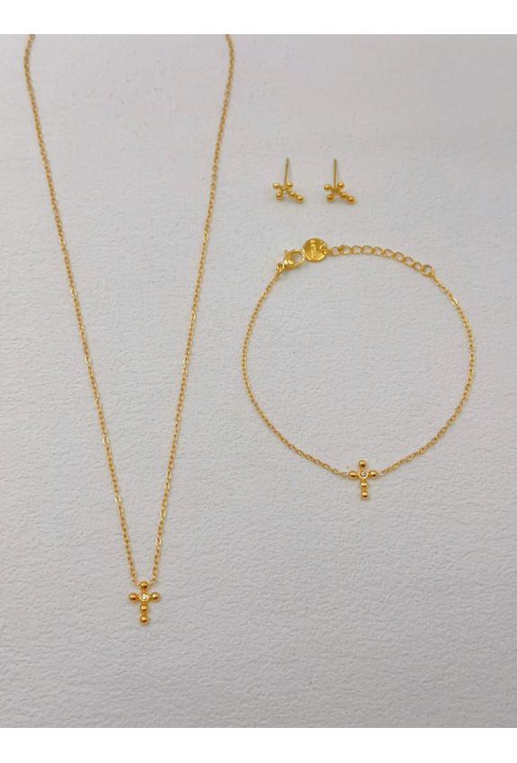 Parure de bijoux en acier inoxydable