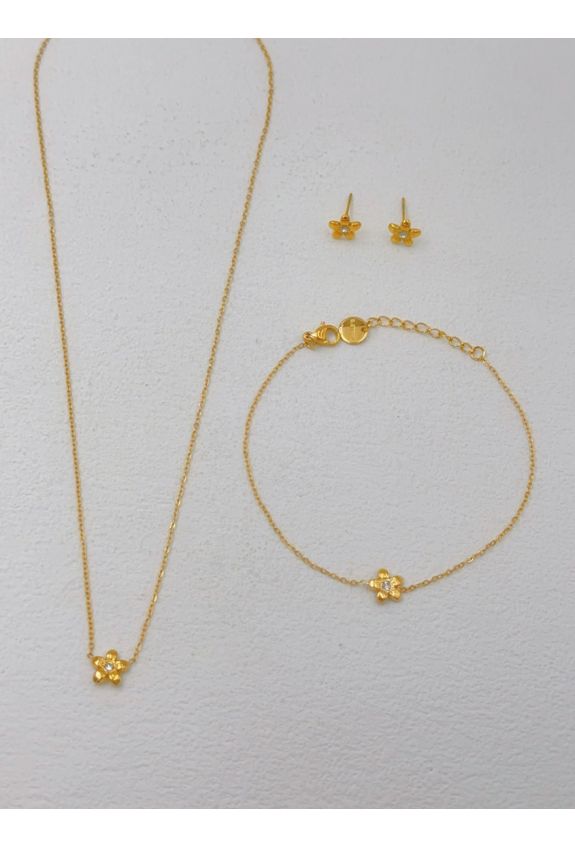Parure de bijoux en acier inoxydable