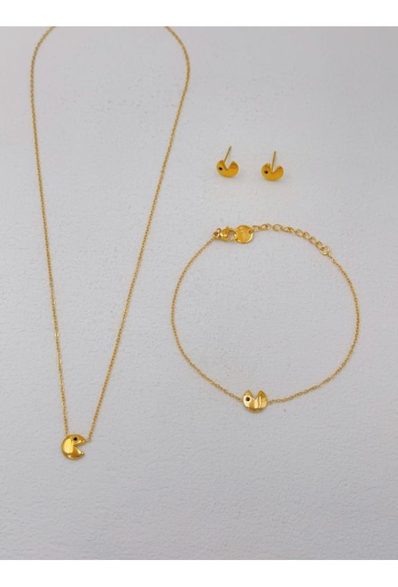 Parure de bijoux en acier inoxydable