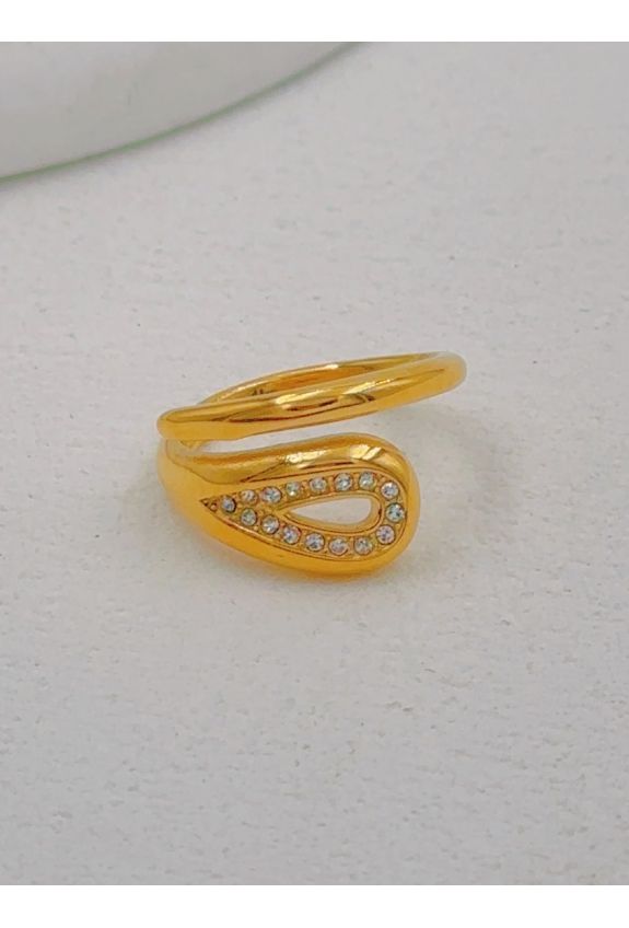 BAGUE REGLABLE EN ACIER INOXYDABLE