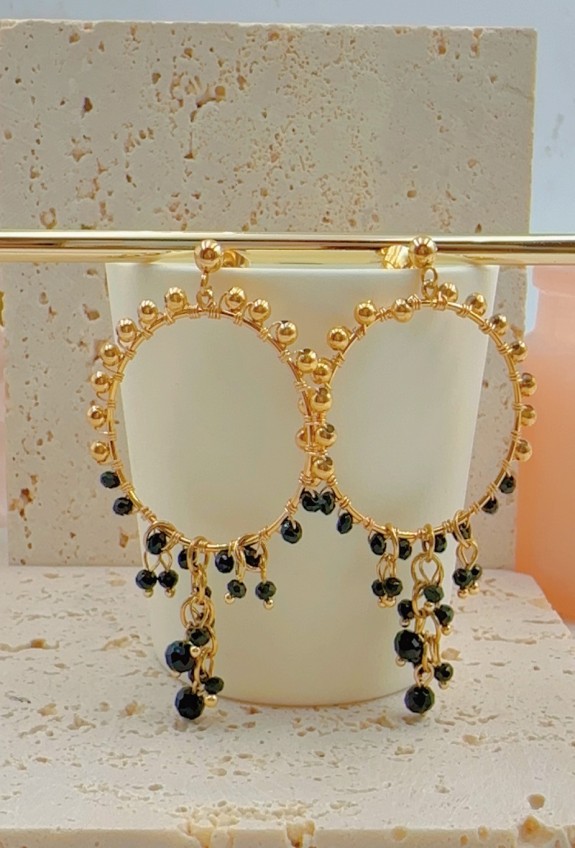 BOUCLES D'OREILELS EN ACIER INOXYDABLE
