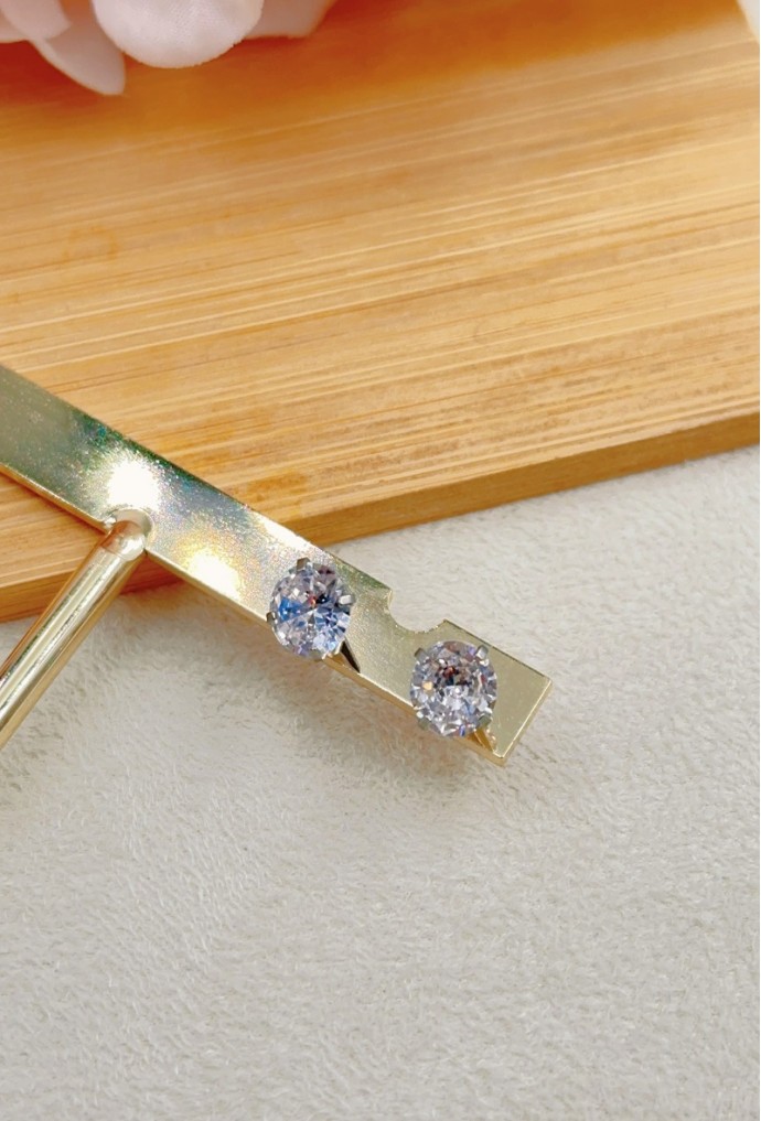 BOUCLES D'OREILLES EN ACIER INOXYDABLE(PETIT)